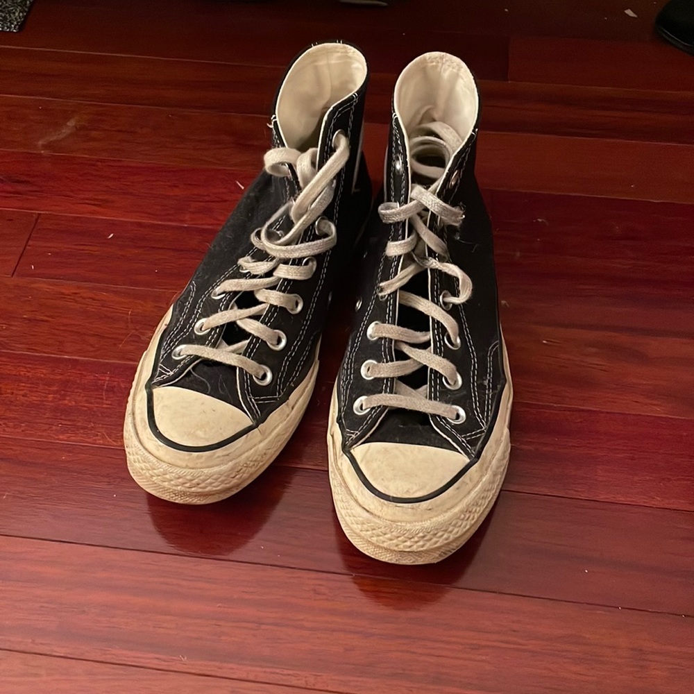Black converse chuck 70s